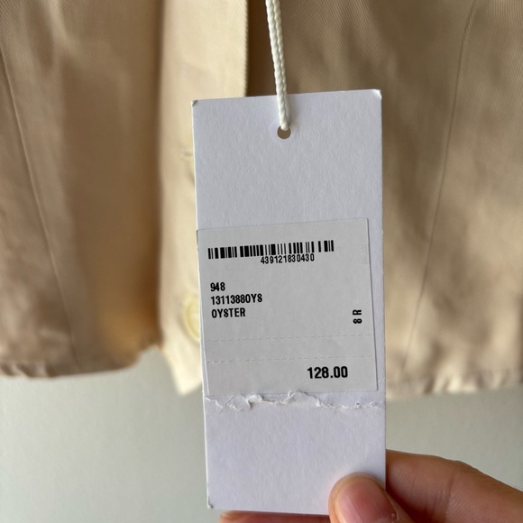 Reformation Devine twill Vest Sz 8 NWT - Picture 5 of 8